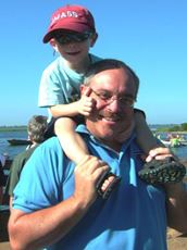 Our superintendent with his grandson